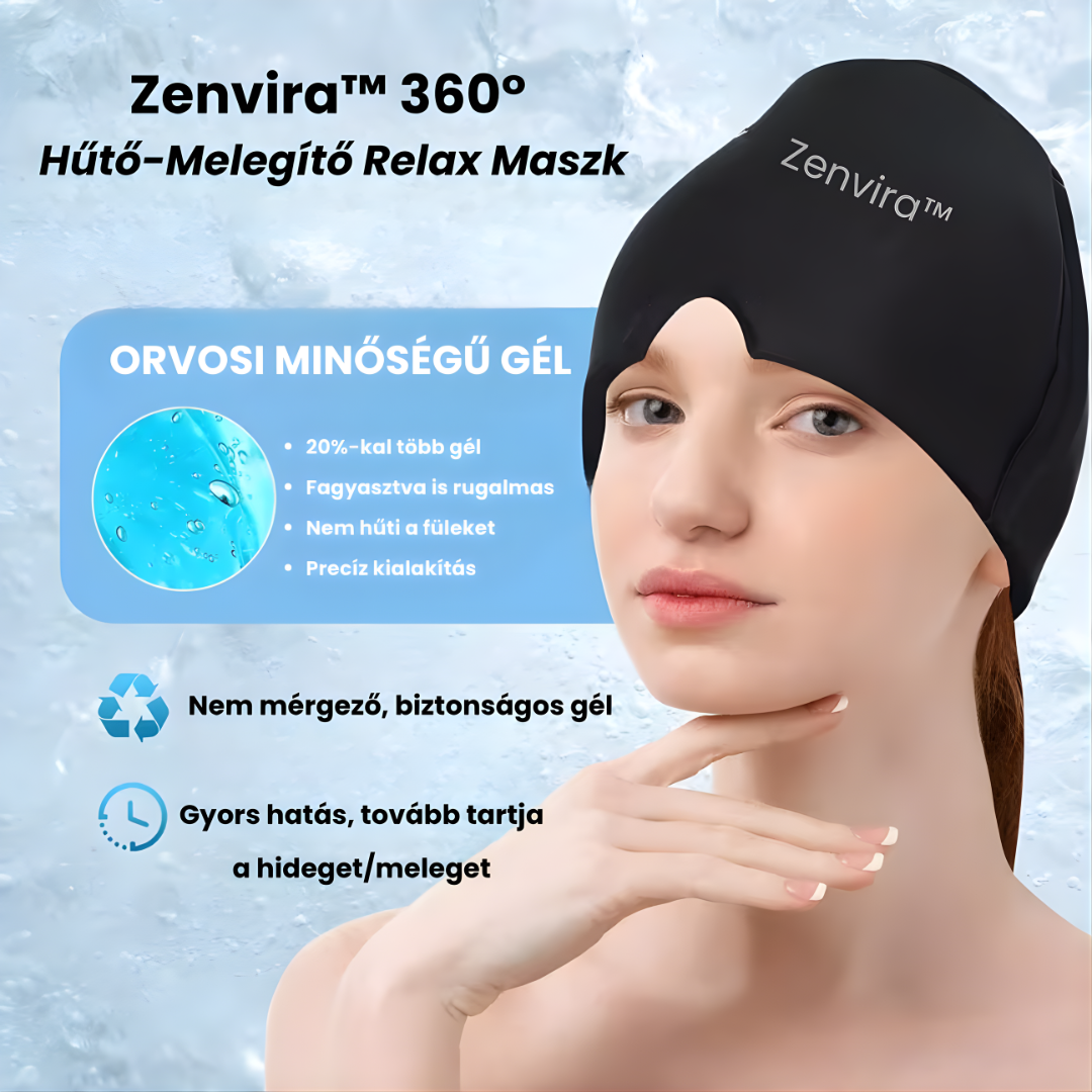 Zenvira™ 360° Hűtő-Melegítő Relax Maszk